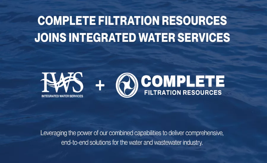 Complete Filtration Joins Integrated Water Services