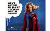 MilkPEP-SuperGirl.jpg MilkPEP teams with Supergirl studio