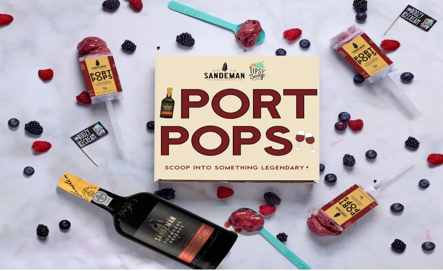 Tipsy Scoop teams with Sandeman