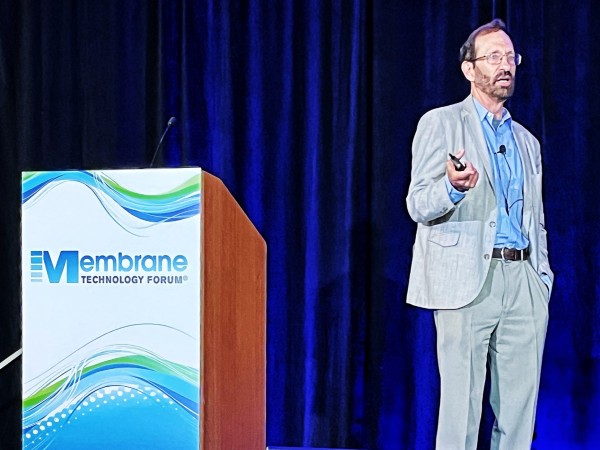 Brian Sudano presents at the 2026 Membrane Technology Forum