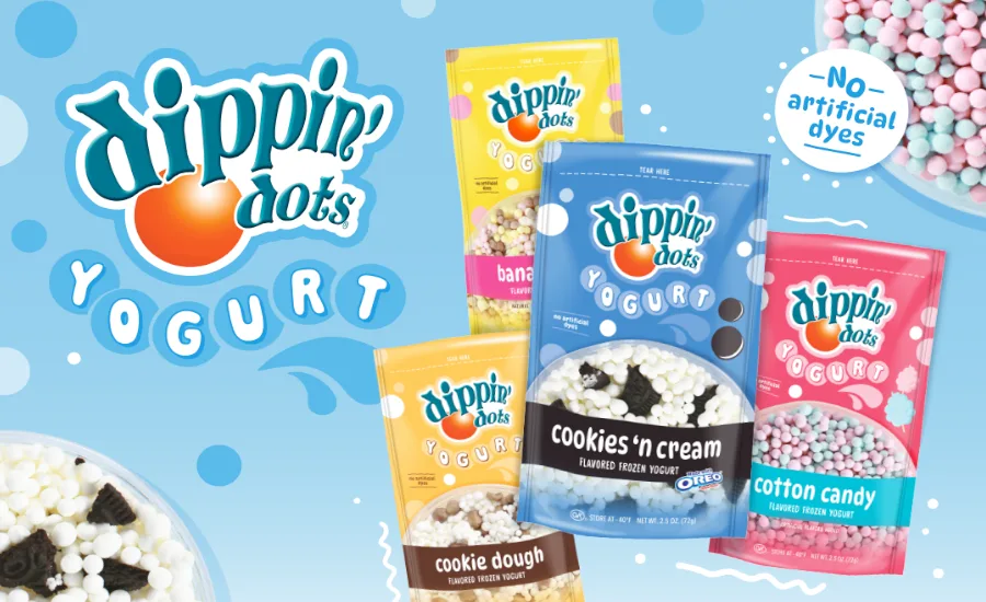 Dippin' Dots relaunches line without artificial dyes