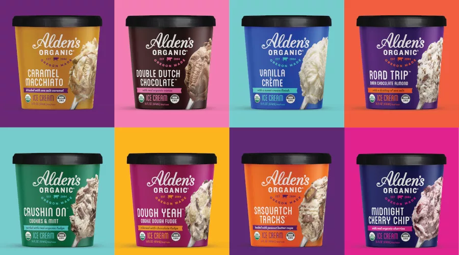Alden's Organic New Pint Flavors