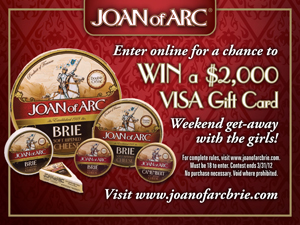 Joan of Arc Brie contest