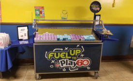 Fuel Up to Play 60 cart
