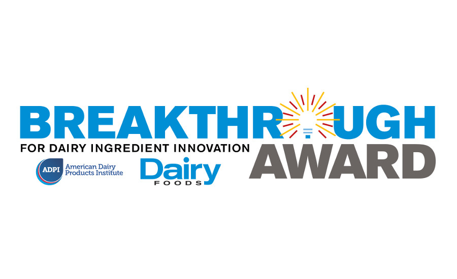 2020 Breakthrough Award for Dairy Ingredient Innovation