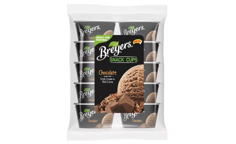 Breyers chocolate snack cups