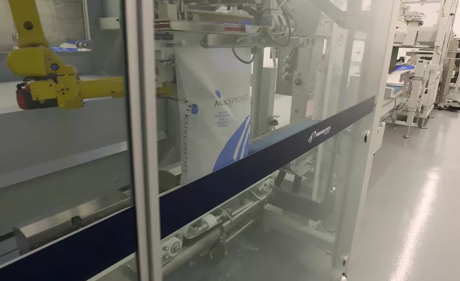 Premier Tech helps Milk Specialties Global automate its powder packing operation 