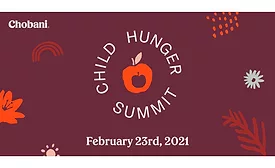 Chobani Child Hunger Summit