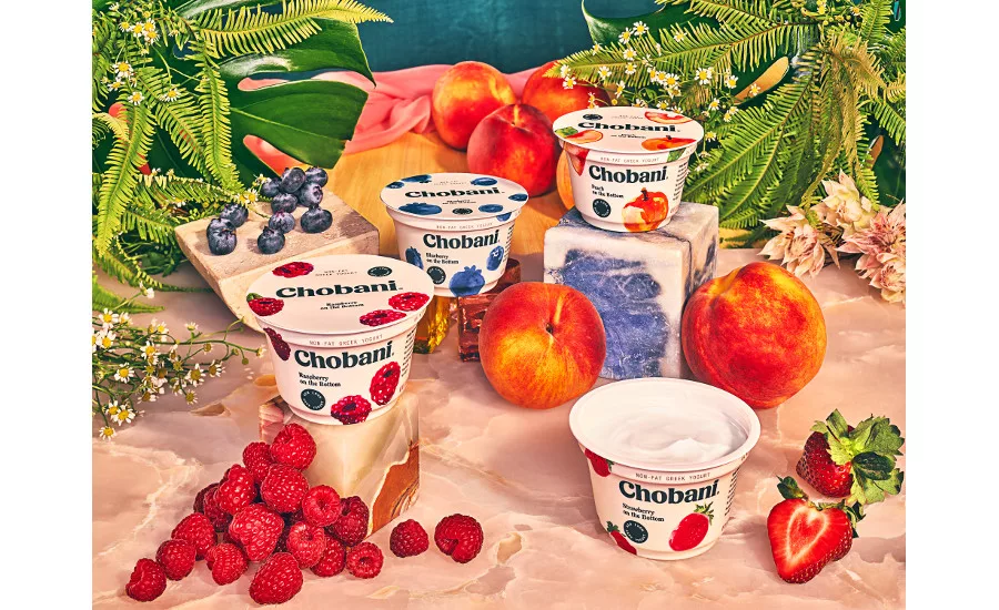 Chobani updated packaging 2018