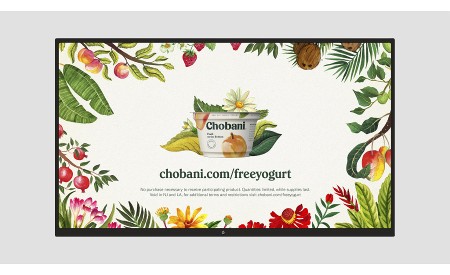 Chobani yogurt giveaway