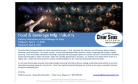 Clear Seas Research April 8 report