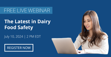 The latest in Dairy Food Safety