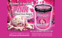 Umpqua Dairy creates new ice cream flavor in pink carton for Breast Cancer Awareness Month