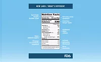 dairy nutrition labels