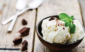 Balancing health and indulgence in frozen desserts