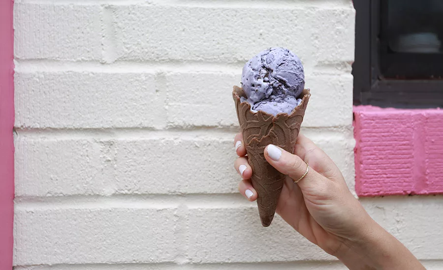 milk made ice cream