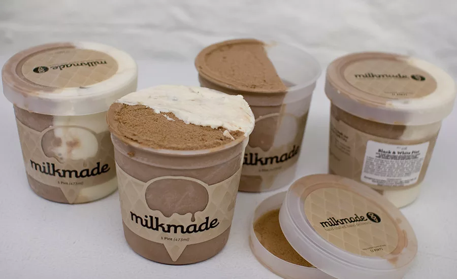 milk made ice cream