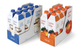 SIG Combibloc’s Hero tray is a secondary packaging solution for tall beverage cartons