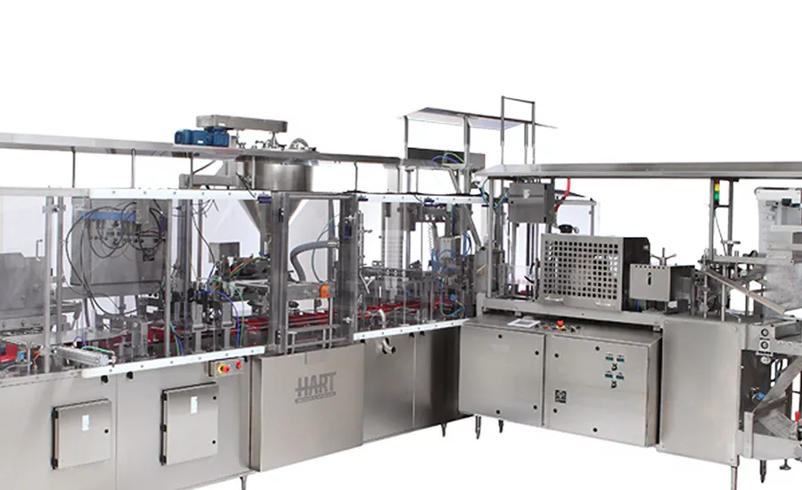 HCC filling line from Hart Design & Manufacturing