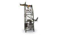 "National Bulk Equipment’s bulk bag unloader provides closed-cycle dust containment"