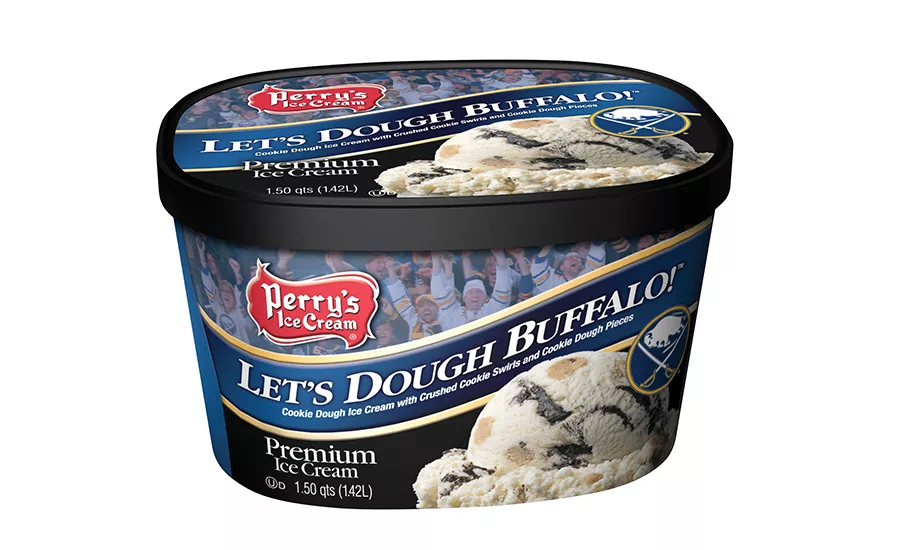 Perry’s Ice Cream releases Buffalo Sabres-themed premium ice cream
