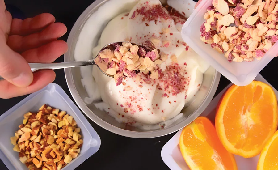 Experts give advice on clean-label inclusions for dairy