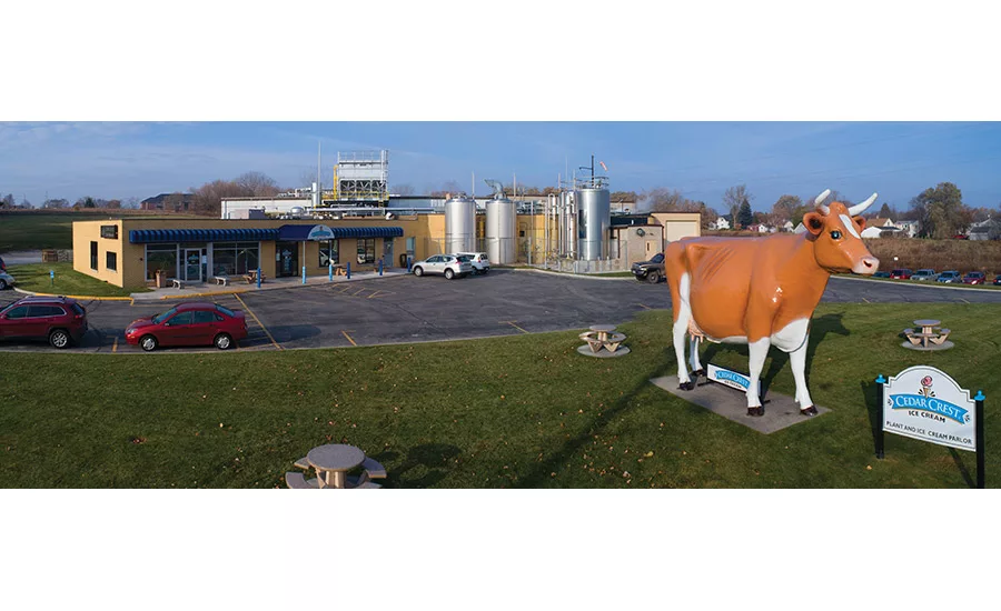 Cedar Crest Ice Cream is a house of many flavors