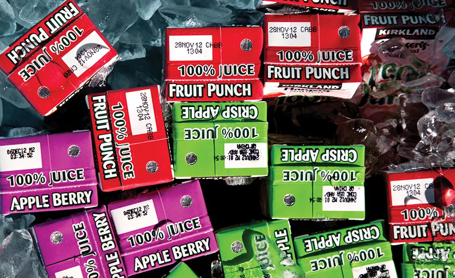 Mind the the dairy and beverage package