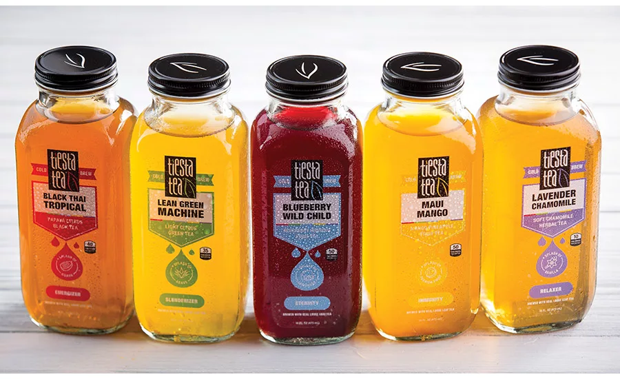 Tiesta Tea introduces five functional RTD leaf-brewed teas
