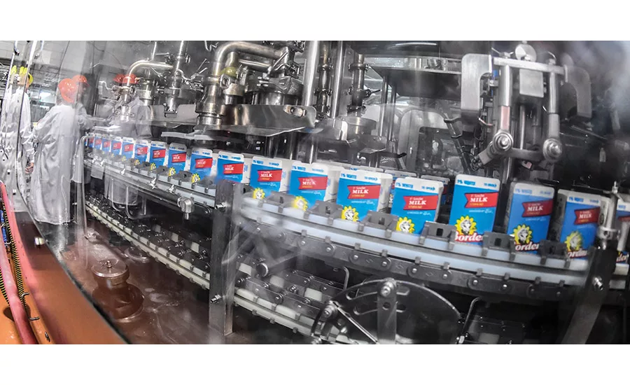It's a matter of teamwork for Borden Dairy's Dallas plant