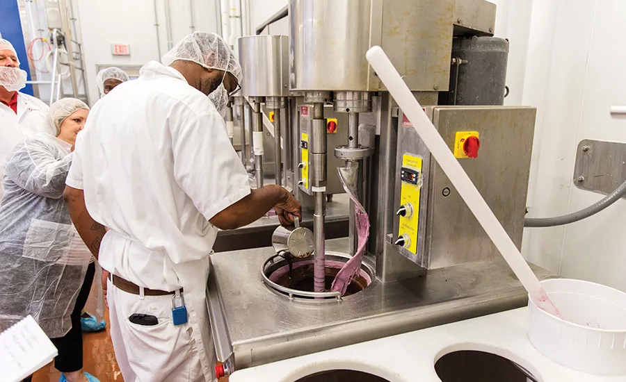 Graeter’s ice cream plant is different by design