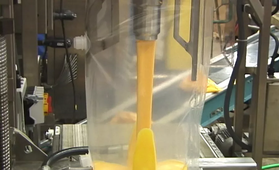 Cheese sauce is among the dairy products that benefit from aseptic processing and packaging. Photo courtesy of Fres-co Systems USA Inc.