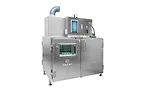 Compact cap sterilization modules can support aseptic bottling lines. Photo courtesy of Serac