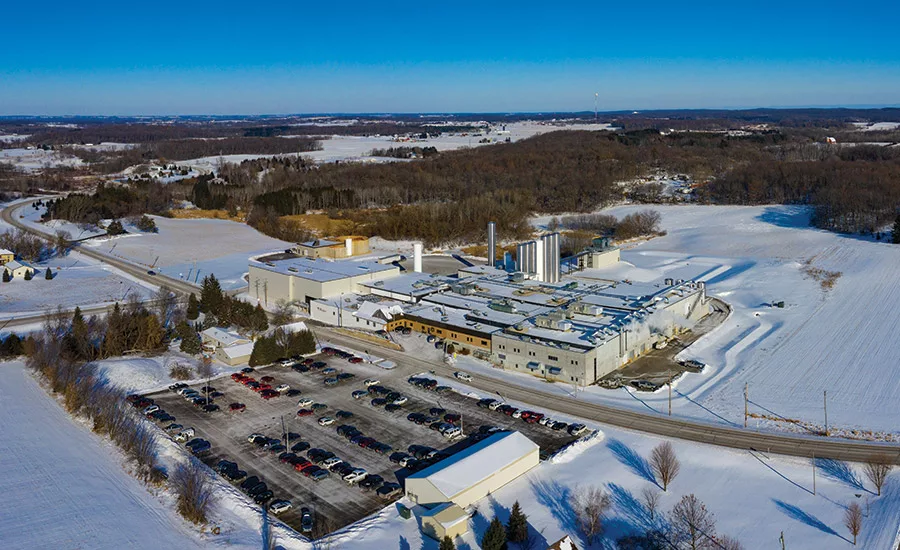 Baker Cheese’s St. Cloud, Wis., plant produces over 200 SKUs under its own brand and for private label customers.