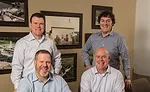 Pictured are (top row, l to r) Kevin Baker, chief financial officer, and Eric Baker, vice president of marketing and sales; (bottom row, l to r) Jeff Baker, executive vice president, and Brian Baker, president and CEO.