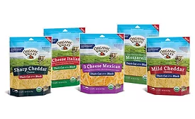 Organic Valley debuts thick-cut shredded cheese 