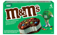 b. Mars adds new varieties of M&M'S ice cream cookie sandwiches