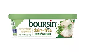 Boursin releases dairy-free version of its fan-favorite Garlic & Herbs spread