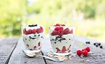 yogurt and berries