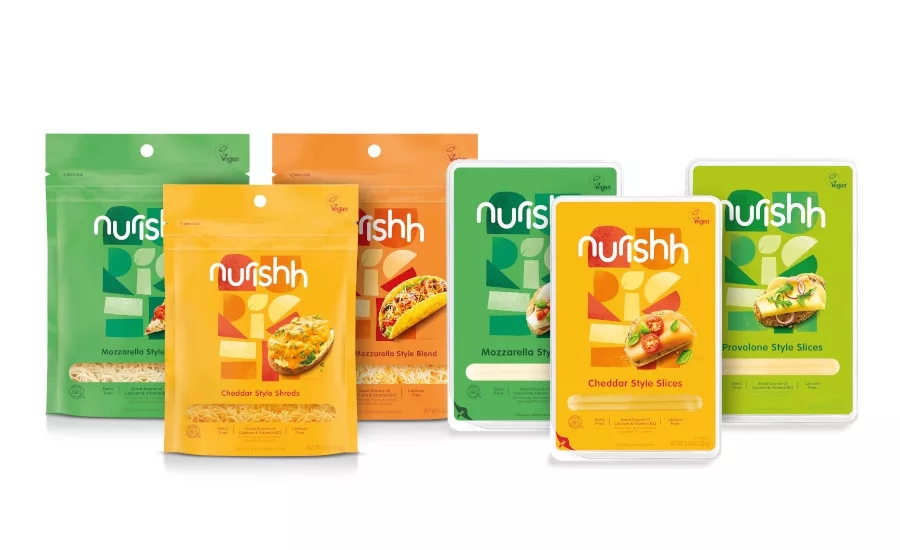 Nurishh Plant-Based Cheese alternative line