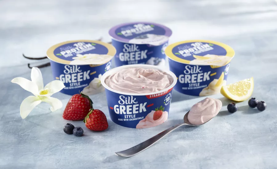 Silk Greek Style yogurt