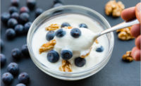 Yogurt with fruit and nuts