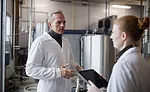 lab workers