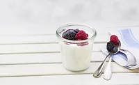 yogurt and berries yogurt and berries