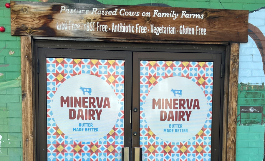 Minerva Dairy's Front Door