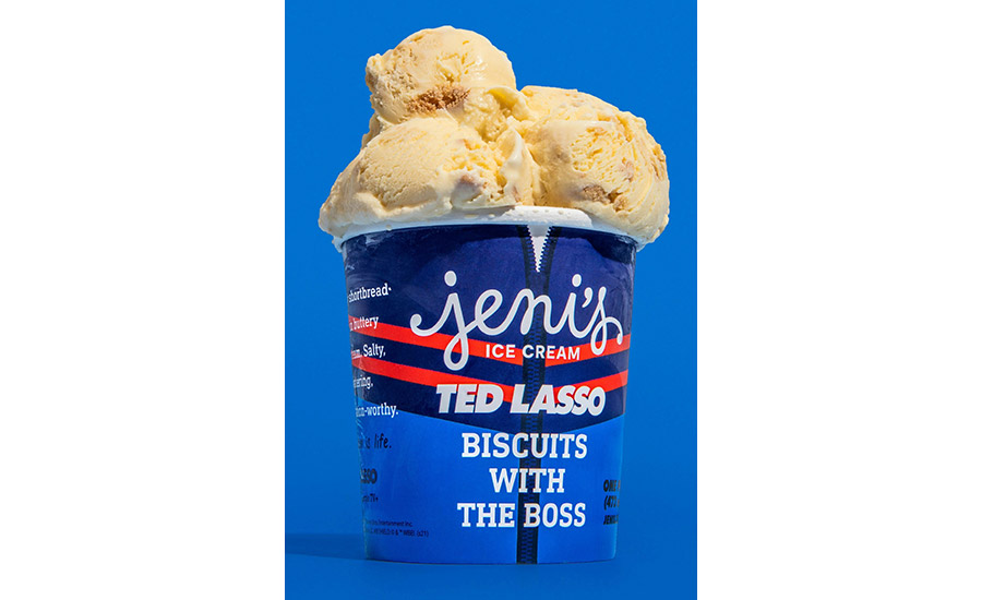 Jeni’s Splendid Ice Cream released a “Ted Lasso”-inspired ice cream