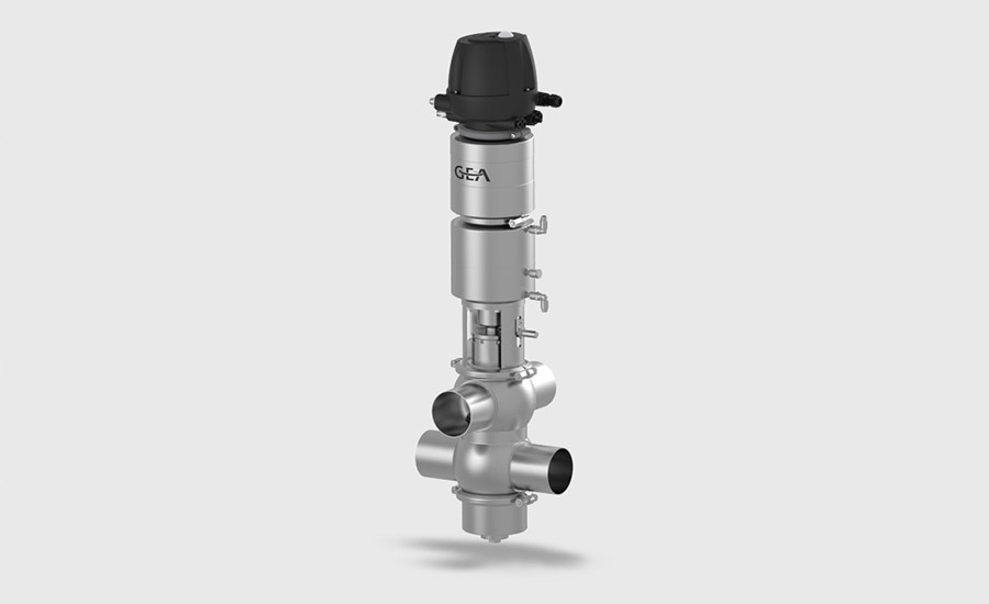 Two distinct liquids can flow through mixproof valves without coming in contact.
