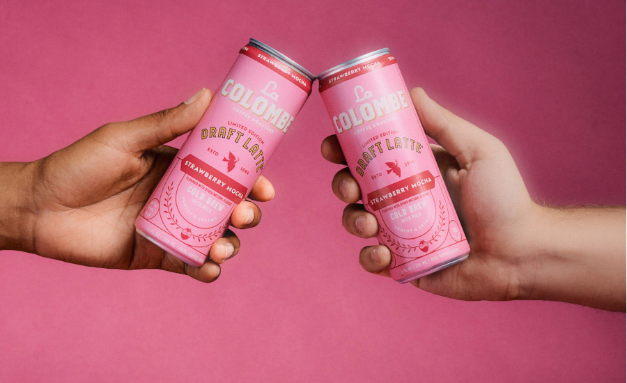 Draft Latte Strawberry Mocha flavor