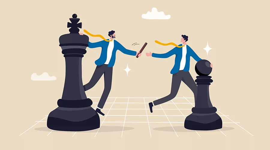 a concept related to business or career challenges and transitions