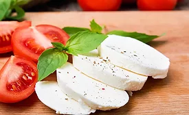 tomato and mozzarella